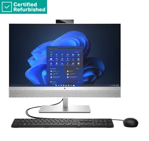 HP Elite 870 G9 All-in-One PC, 27-inch QHD, Intel Core i7-14700, 16GB RAM, 512GB SSD, Windows 11 Pro, Renew Silver