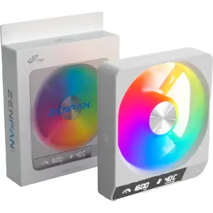 Fortron ZENFAN 120 Case Fan, 120 mm, White
