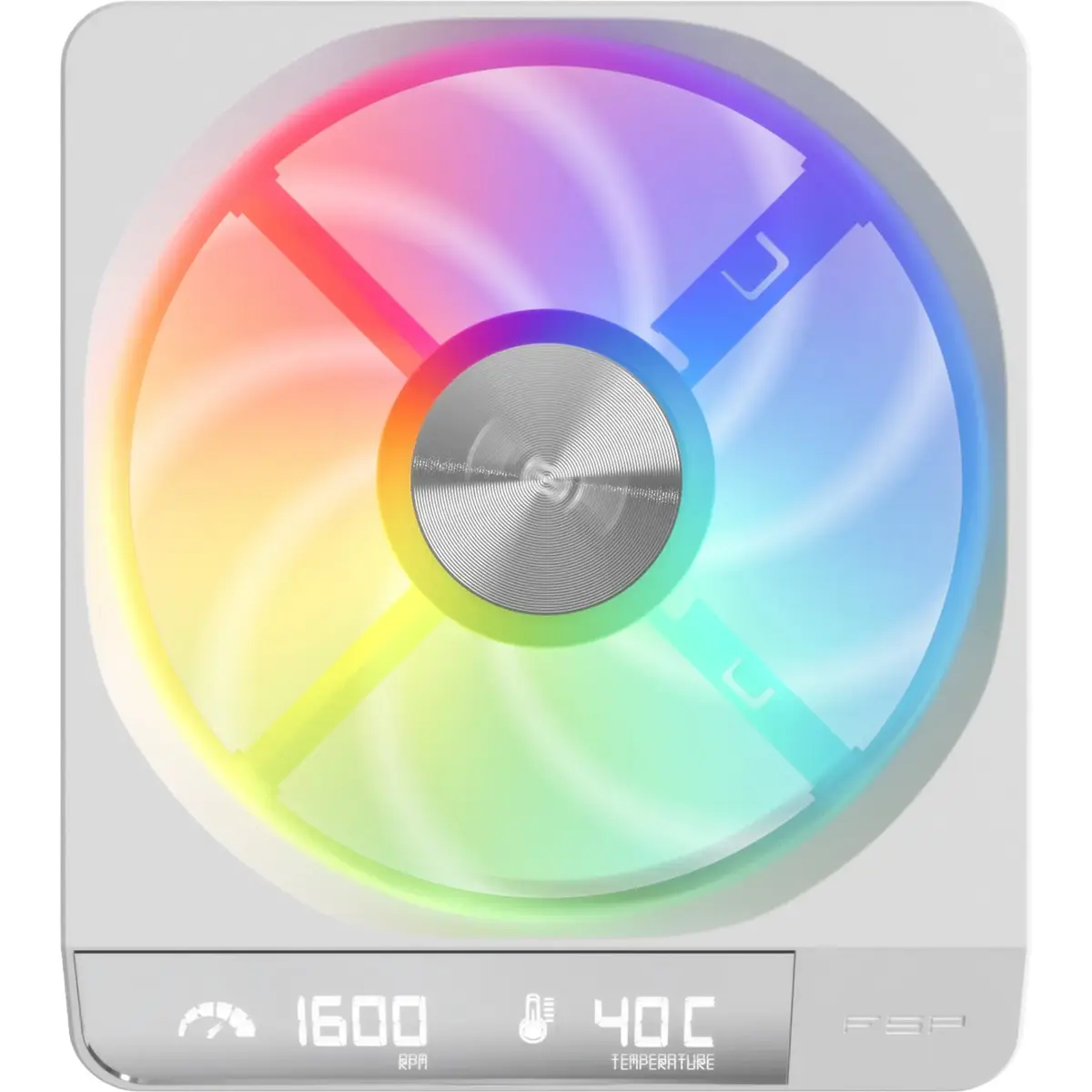 Korpusa ventilators Fortron ZENFAN 120 120 mm balts Photo 2