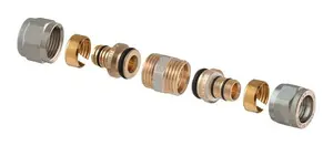TDM Brass 1440 izjaucams vītņsavienojums 16x16 mm