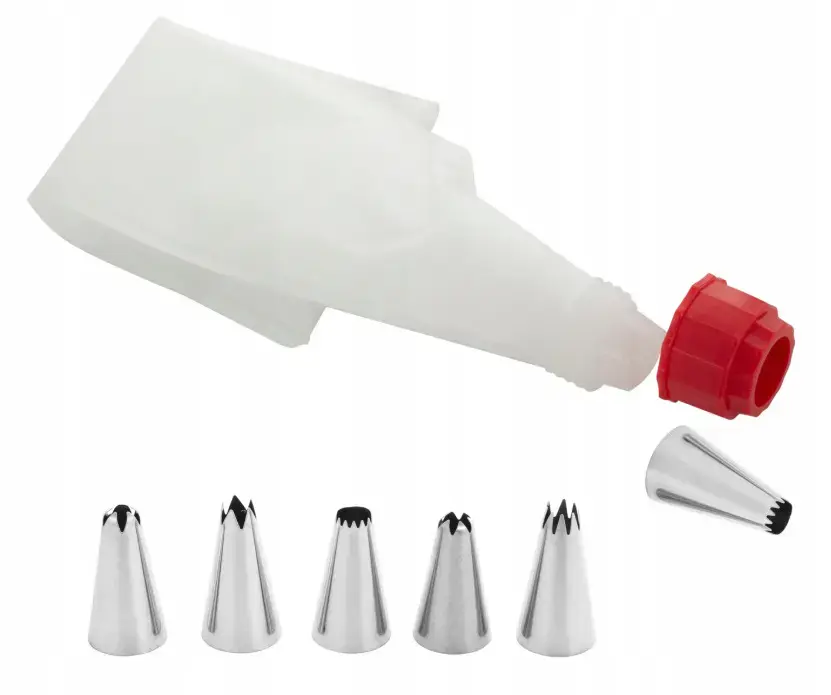 Kamille 7779 Cake Decorating Piping Bag with 6 Tips Photo 2