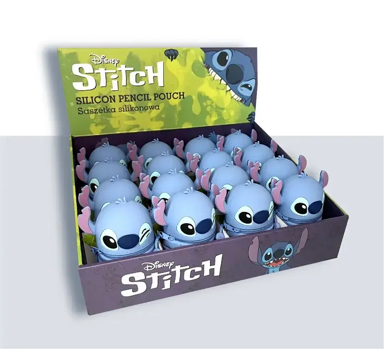 Disney Stitch Pencil Case - Blue Photo 2