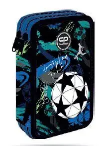 CoolPack F066967 Pencil Case, Blue/Black/Green