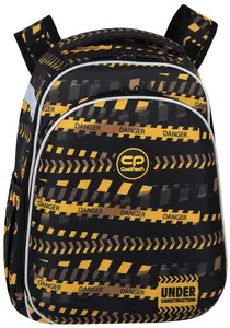 CoolPack School Backpack, Black/Orange