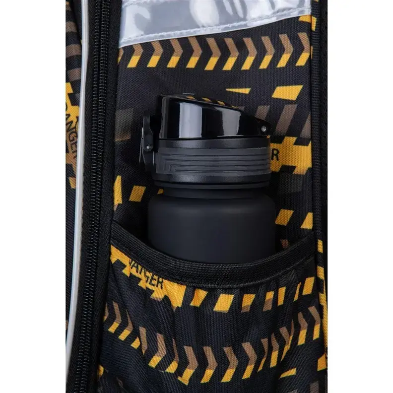 CoolPack School Backpack - Black/Orange Photo 3