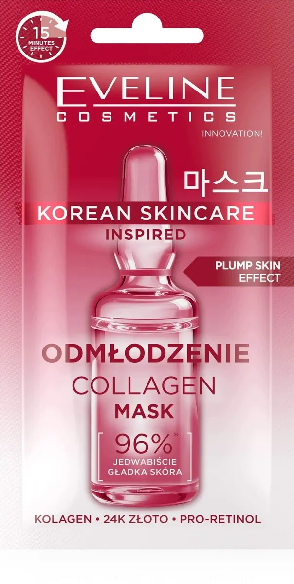 Eveline Korean Skincare Collagen sejas maska