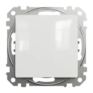 Schneider Sedna Design Pulse Switch, 1-gang, White