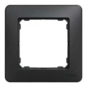 Schneider Sedna Design & Elements 1-Gang Frame, Anthracite