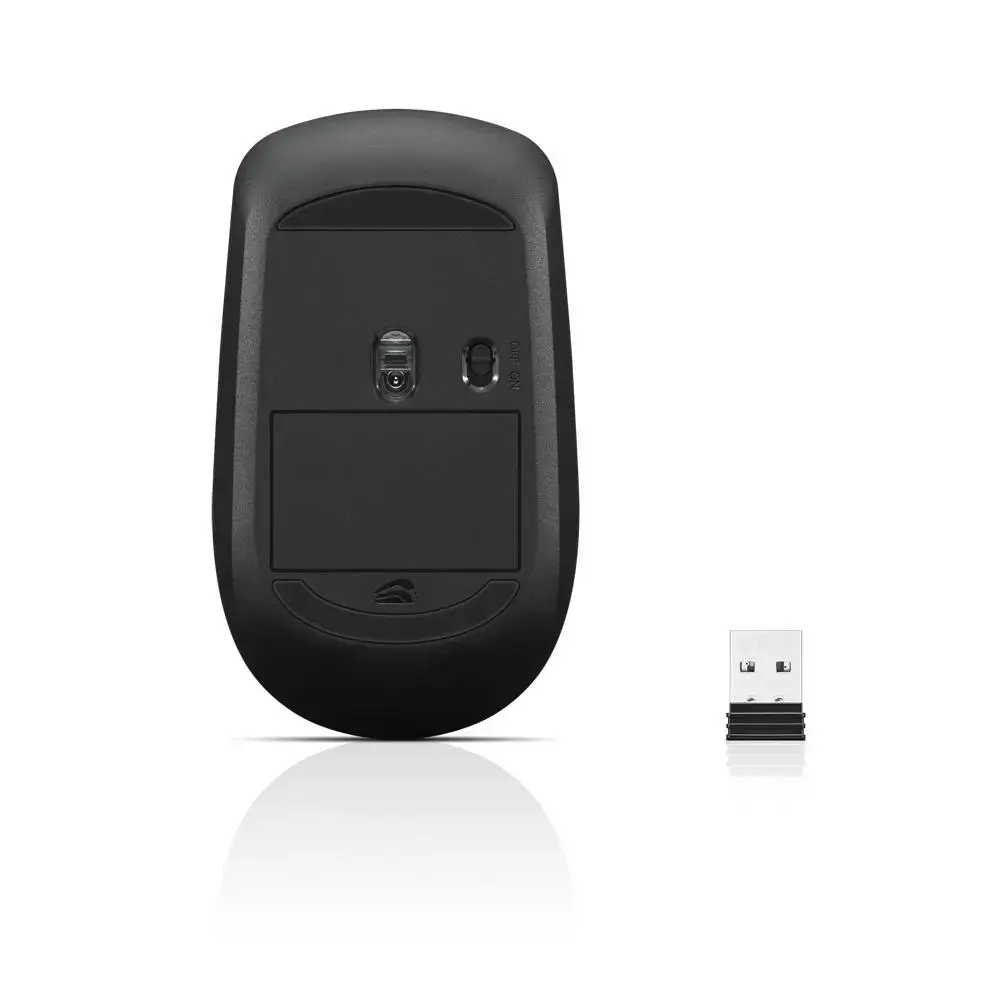 Lenovo 400 bezvadu optiskā pele - Melna Photo 6