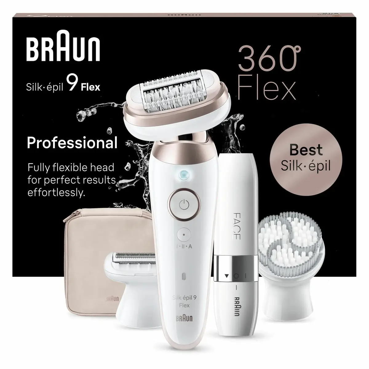 Braun Silk-épil 9 Flex 9-360 3D Epilator Photo 2
