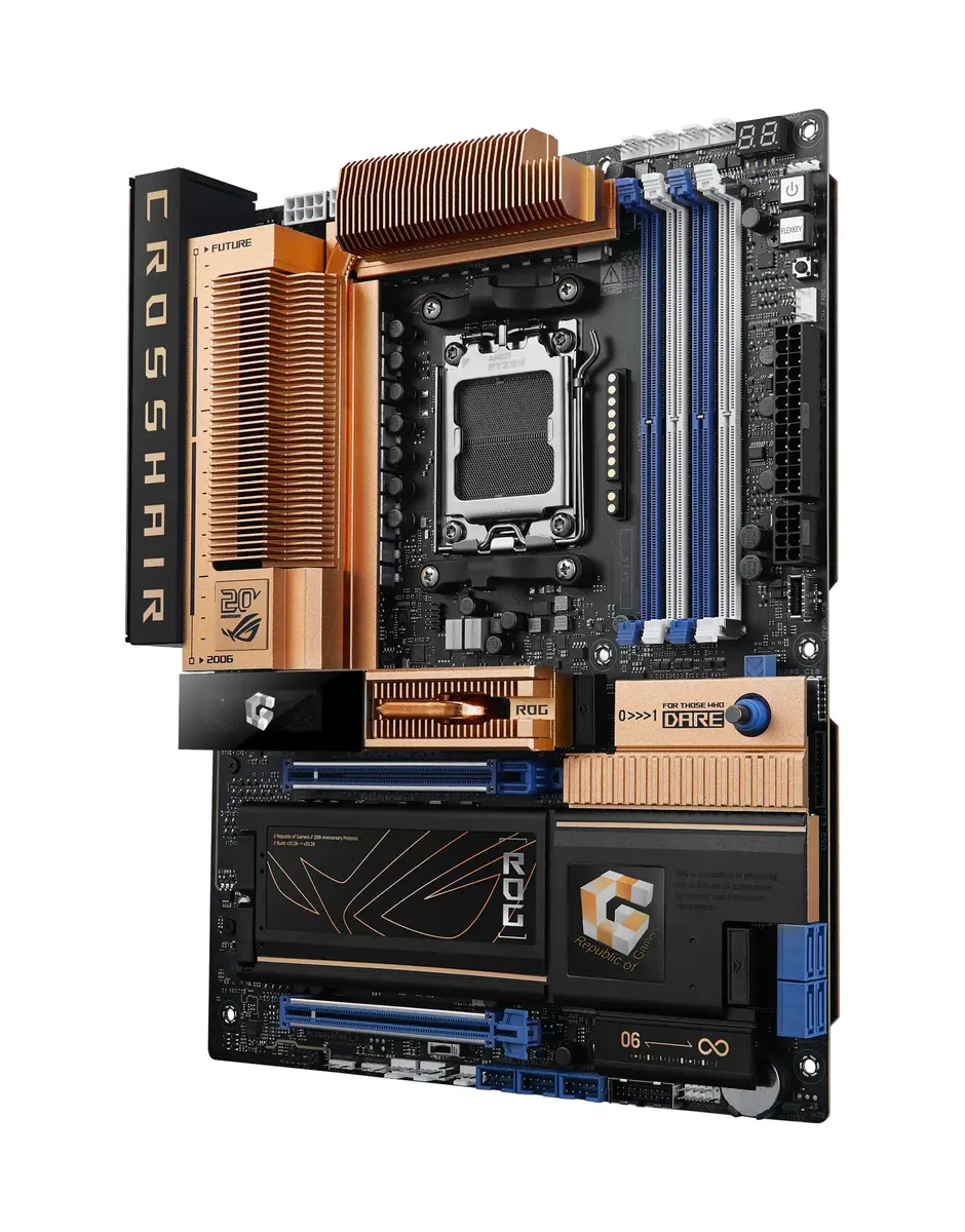 Asus ROG Crosshair 2006 Motherboard | AMD X870E AM5 ATX Photo 2