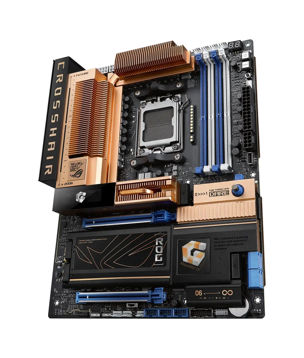 Asus ROG Crosshair 2006 Motherboard | AMD X870E AM5 ATX Photo 4