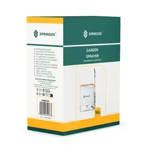 Springos GA0255 Battery Garden Sprayer 16 L, 21 V, 0.2–0.45 MPa