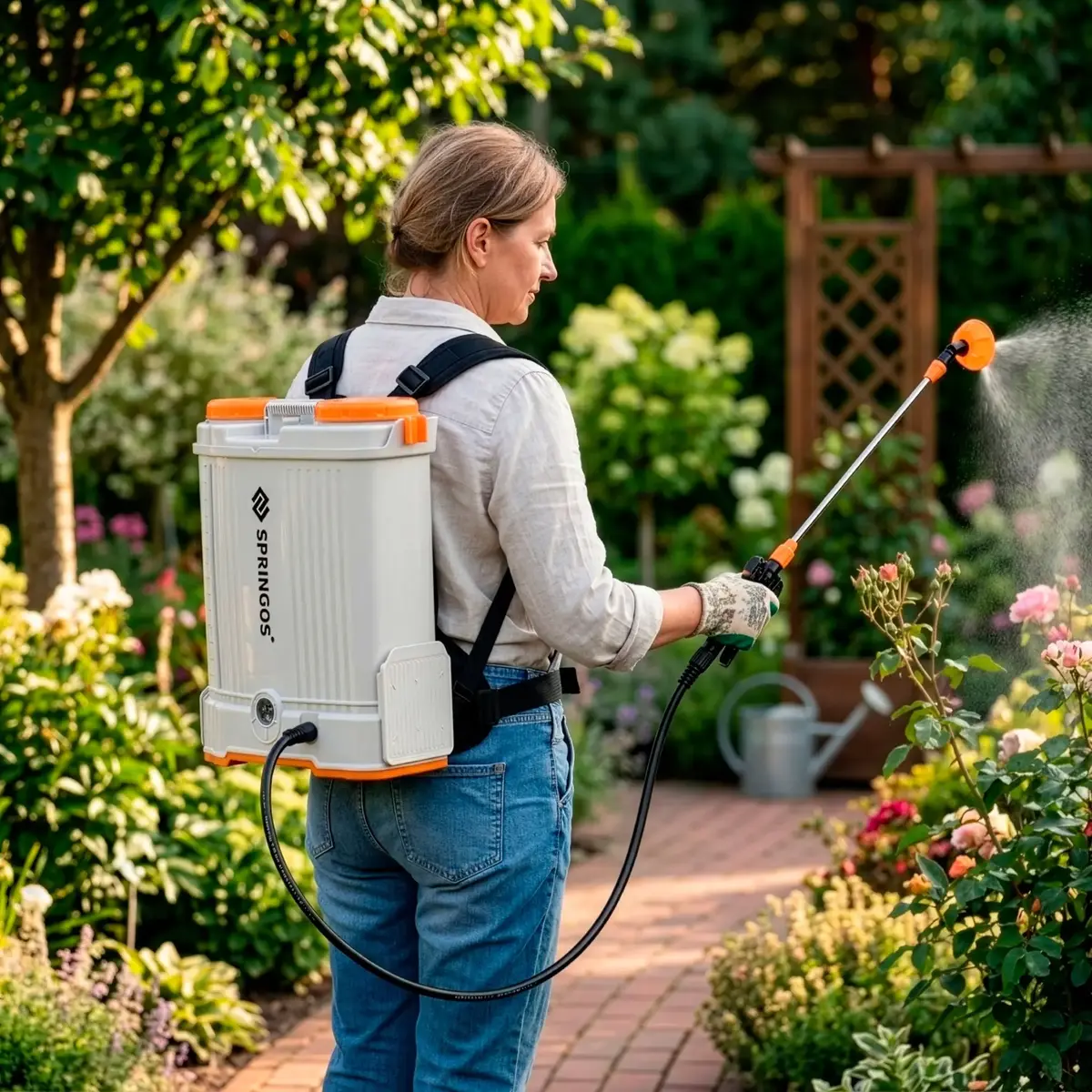 Springos GA0255 16 L Battery Garden Sprayer Photo 4