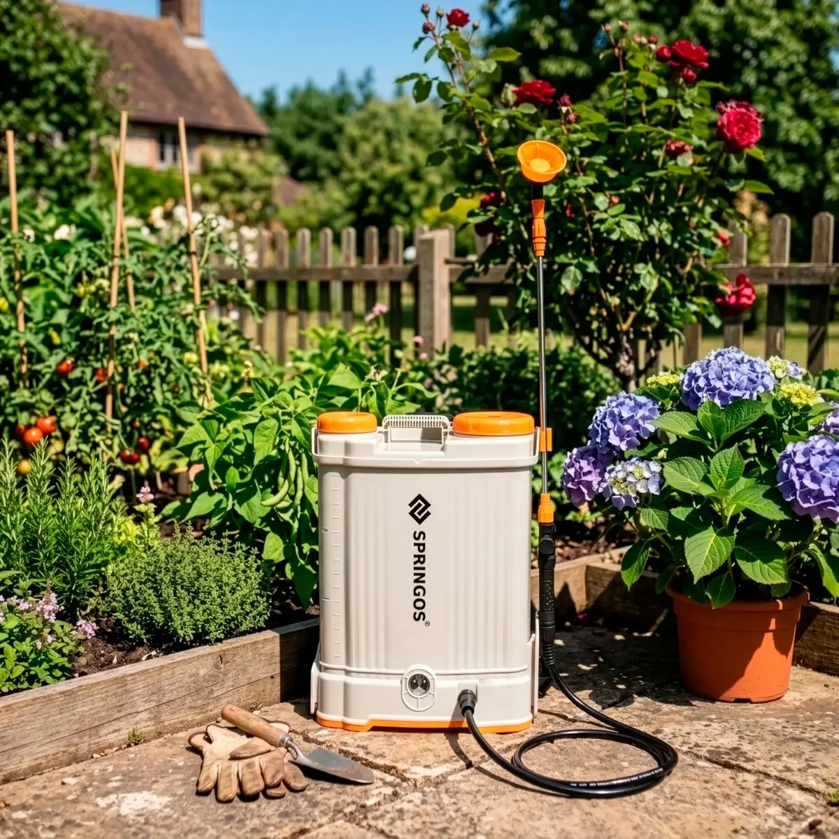 Springos GA0255 16 L Battery Garden Sprayer Photo 5