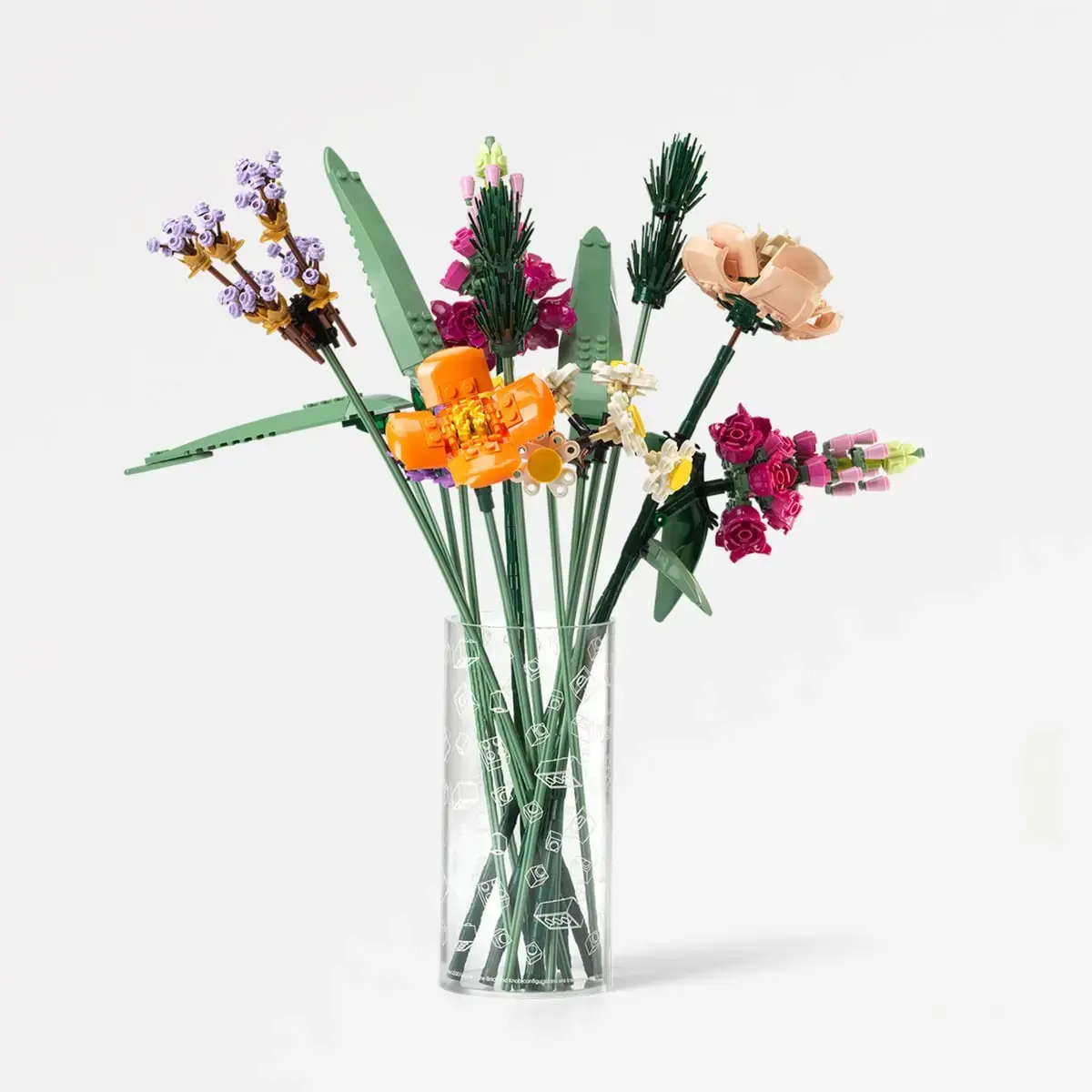 Ваза Room Copenhagen LEGO Cylinder Vase Brick Art Line Photo 2