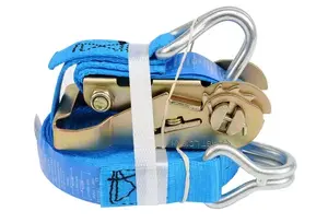 Vorel 82397 Luggage Lashing Strap 25mm x 5m, 0.5-1t, 2-Piece Set