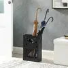 Подставка для зонтов Songmics LUC004B01 - черная сталь Photo 7