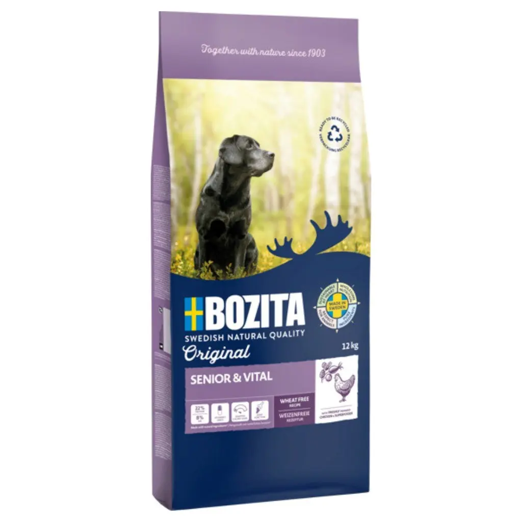 Sausā suņu barība Bozita Original Adult