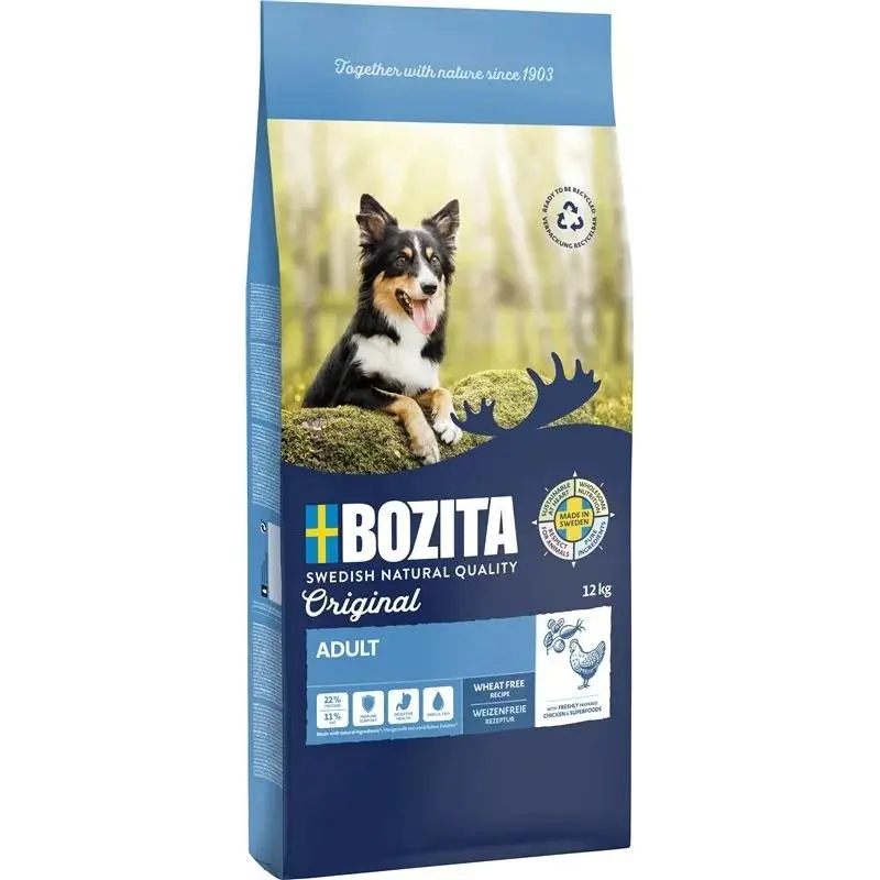 Sausā suņu barība Bozita Original Adult