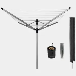 Veļas žāvētājs Brabantia 117145, 60 m žāvēšanas vieta, pelēks