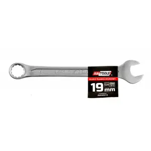 AWTools Klucz płasko-oczkowy 19mm (AW40019)