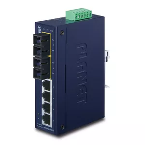PLANET ISW-621TS15 tīkla pārslēgs Nepārvaldīts L2 Fast Ethernet (10/100) Zils