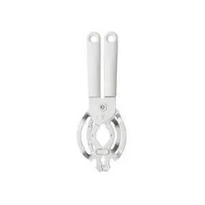 Brabantia Tasty+ Jar Lid Opener, White, Plastic and Stainless Steel