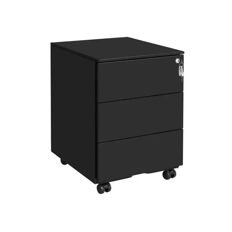 Картотечный шкаф Songmics OFC63BK с 3 ящиками Photo 2