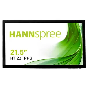 Hannspree HT 221 PPB 21.5 collu Full HD LED skārienjutīgs monitors, 1920 x 1080, 4ms, melns