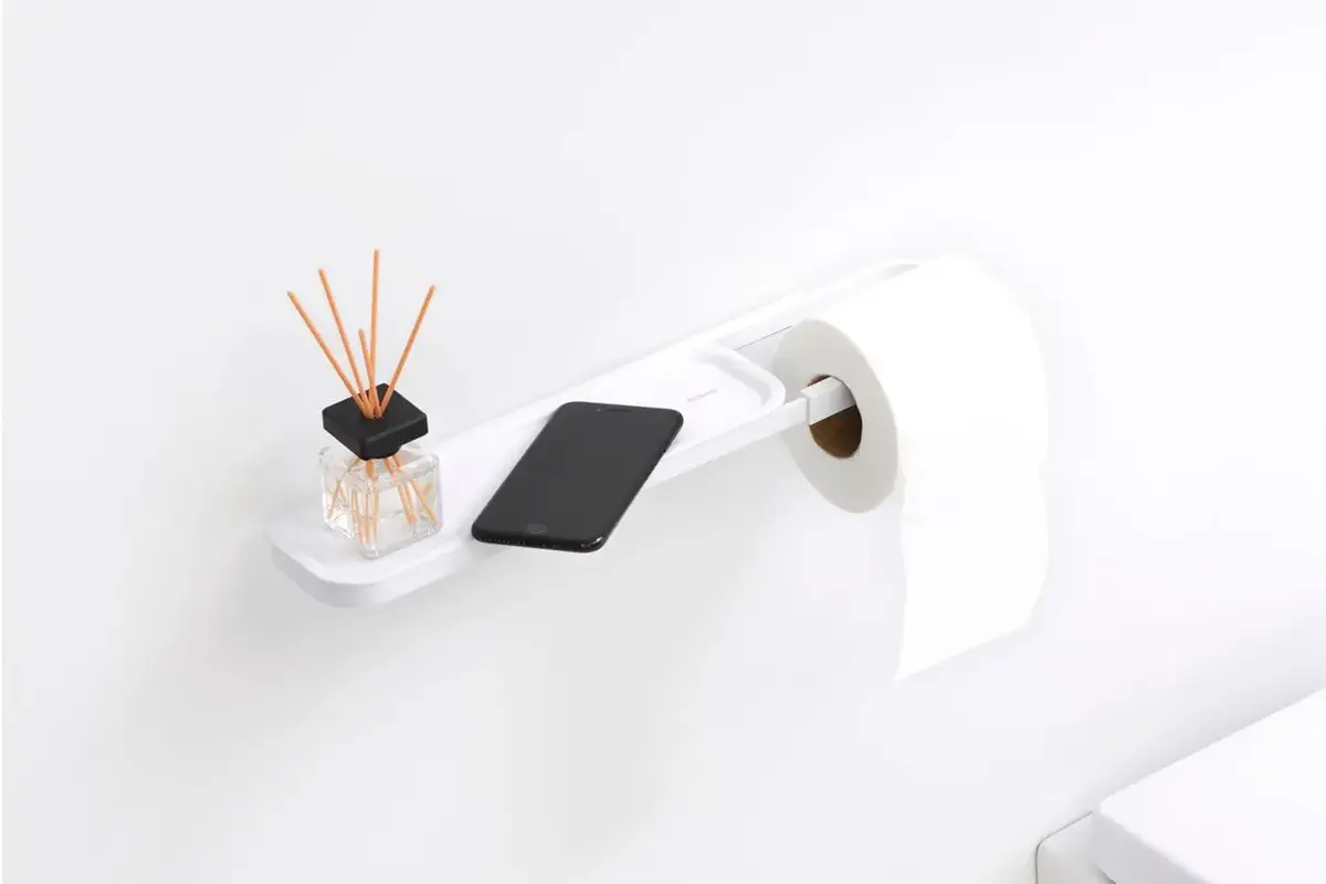 Brabantia MindSet sienas tualetes papīra turētājs Photo 5
