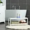 Двухъярусная полка для обуви Songmics LBS02WT Photo 4