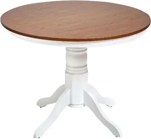 Stół do jadalni AKRON Jesion brązowy 100 cm 100 cm Drewno