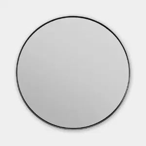 Brabantia MindSet Round Bathroom Mirror, Grey