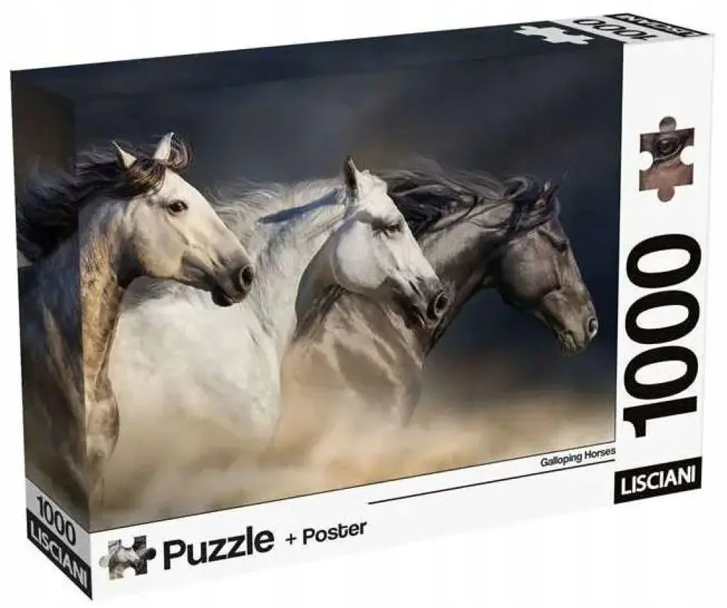Lisciani Konie w Galopie puzle 1000