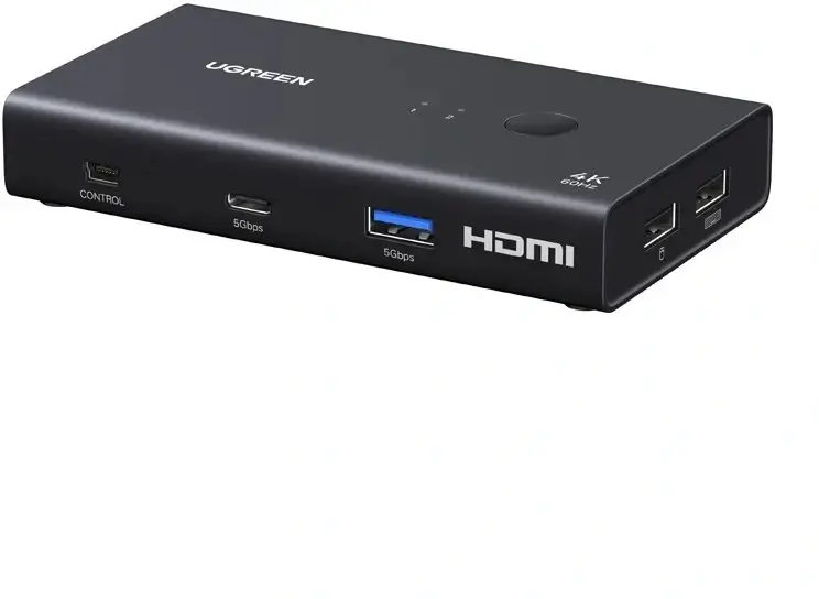 UGREEN AK502 USB centrmezgls ar 2x