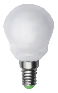 LEDURO G45 LED spuldze Silti balta 3000 Kelvina grādos 5 W E14 G