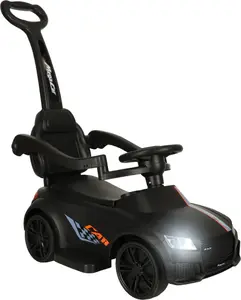 Ikonka 3-in-1 stumjamā mašīna ar skaņas un gaismas efektiem, melna