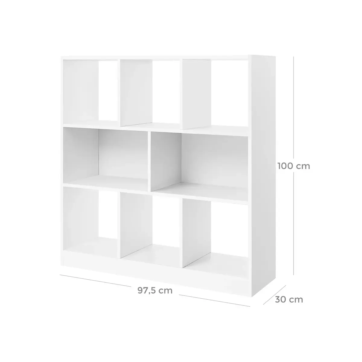 Songmics LBC52WT Living Room Bookcase Photo 6