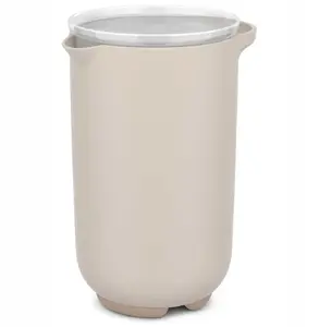 Krups Chef IT maisīšanas krūze ar vāku 1000 ml Chalk
