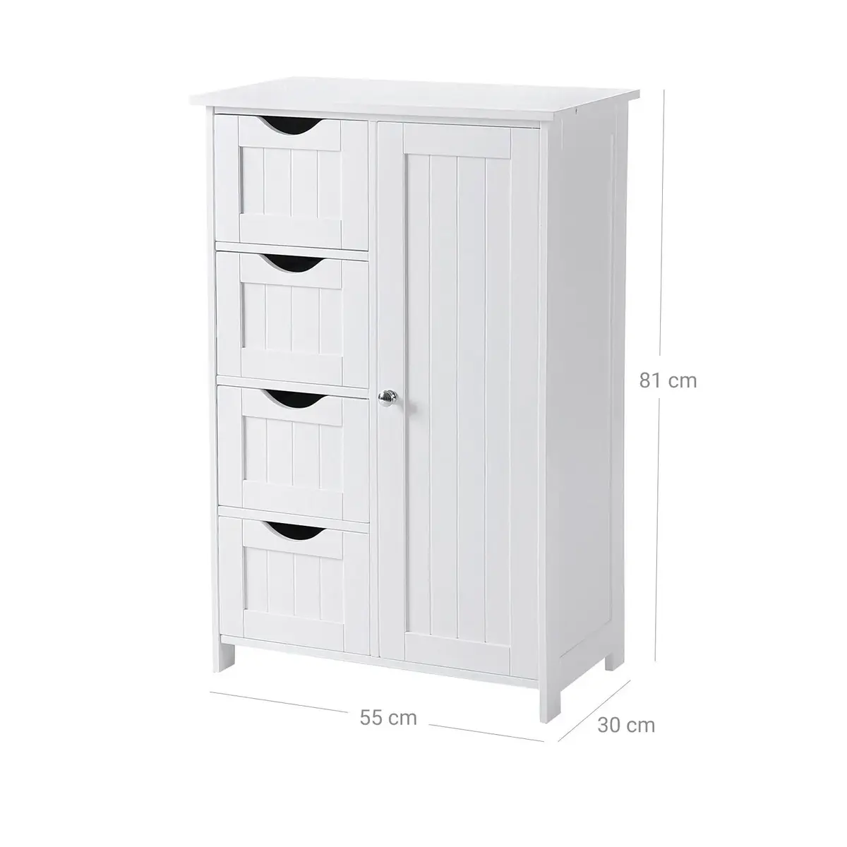 Комод Songmics LHC41W с 1 дверцей Photo 7