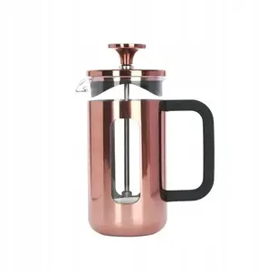 Presso Pisa Coffee Press 3 Cups Copper
