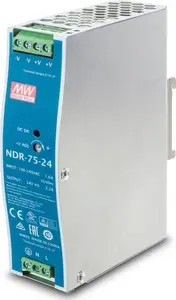Блок питания PLANET PWR-75-24 75 W Синий Серый