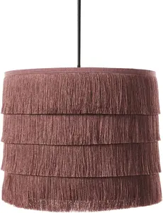Beliani SUAPURE piekaramā lampa rozā krāsā