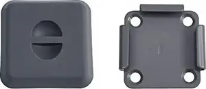 Songmics Metal Base Plate for Awning Support Pole GSA004
