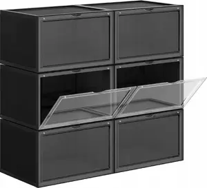 Складные коробки для обуви Songmics LSP06CB, набор из 6 штук
