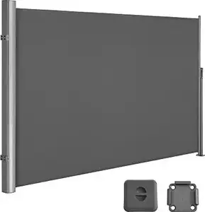 Songmics Side Awning for Balcony, Patio, Terrace and Garden