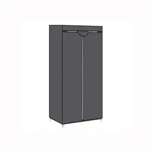 Тканевый шкаф Songmics RYG83GY, серый