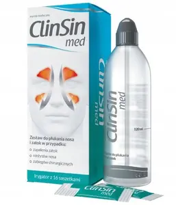 Набор для промывания носа Herdegen CLINSIN_Med с ирригатором и 16 саше