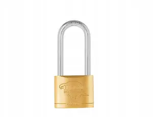 Tvardy BRASS-SERIES 40mm Reinforced Brass Padlock with Long Shackle
